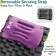 image 2 of Deluxe Inflatable Camping Pillows (2 Pack) - Purple