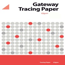 Gateway Natural Tracing Paper Pad A4 63gsm 100 Sheets
