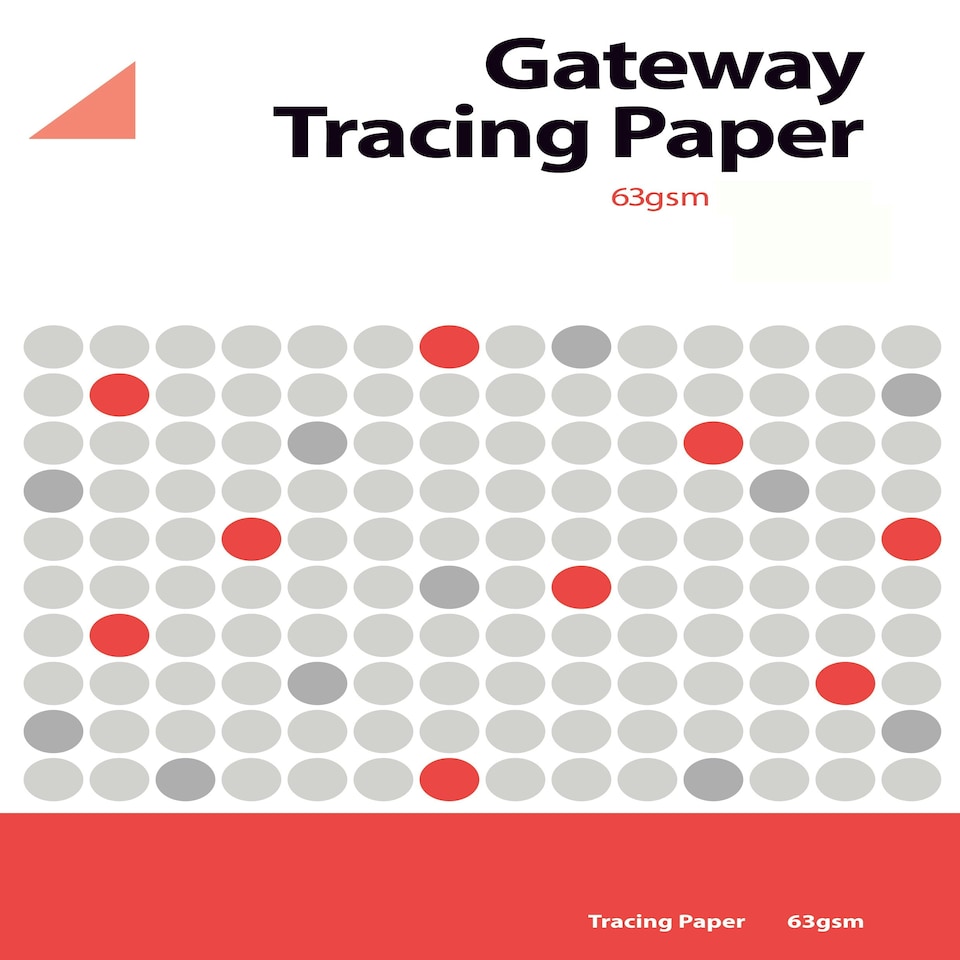 Gateway Natural Tracing Paper Pad A4 63gsm 100 Sheets