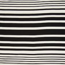 Black Viscose Rib Stretch Knit Fabric for Dressmaking, 140cm / 55" Wide - per metre