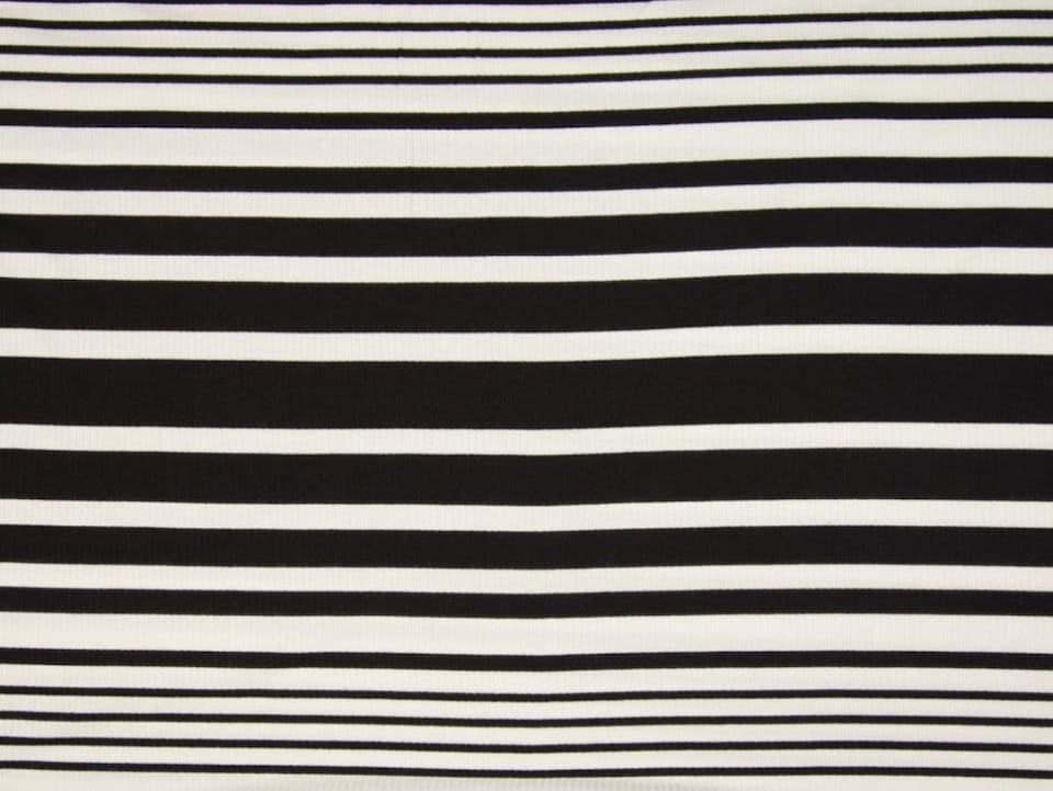 Black Viscose Rib Stretch Knit Fabric for Dressmaking, 140cm / 55" Wide - per metre