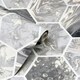 image 3 of Arthouse Marbled Hex Wallpaper - Charcoal/Rose Gold - 10m x 53cm Black