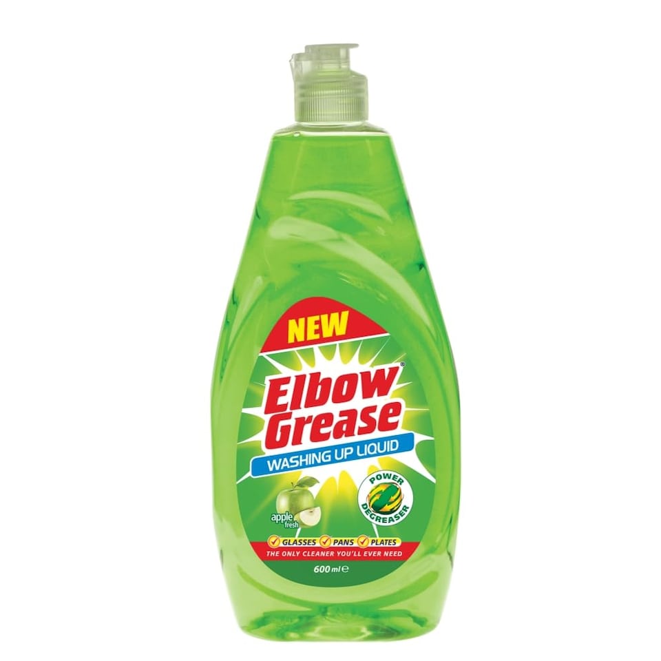 image 1 of Elbow Grease Washing Up Apple Fresh Liquid 600ml