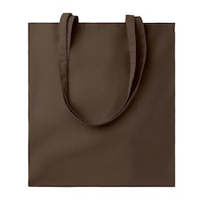 MidOcean Cottonel Colour ++ Cotton Shopper Bag - Chocolate - One Size Brown