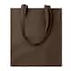 image 1 of MidOcean Cottonel Colour ++ Cotton Shopper Bag - Chocolate - One Size Brown