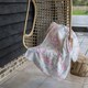 image 3 of Pink & Blue Flower Design (Blanket)