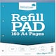 image 3 of A4 Narrow Feint and Margin Refill Pad (210x297mm)