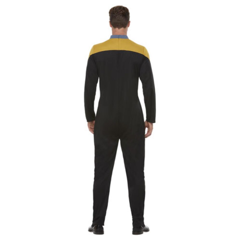 image 1 of Operations Uniform Star Trek Voyager Fancy Dress Costume Adult Mens Medium