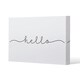 image 1 of Text Hello (Canvas Print)