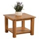 image 5 of Oslo Solid Oak Lamp Table for Living Room