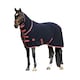 image 2 of Weatherbeeta Cooler Combo Neck Fleece Horse Turnout Rug - Navy/Red/White - 4´ 3"