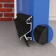 image 3 of Exitex Exeplex Rain Deflector 914mm, Aluminium Door Draught Excluder, Door Weather Bar | Black