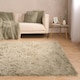 image 2 of OHS Fluffy Anti-Slip Plain Shaggy Floor Mat Rug , 80x150cm - Sage Green | Sage Green | 80x150cm