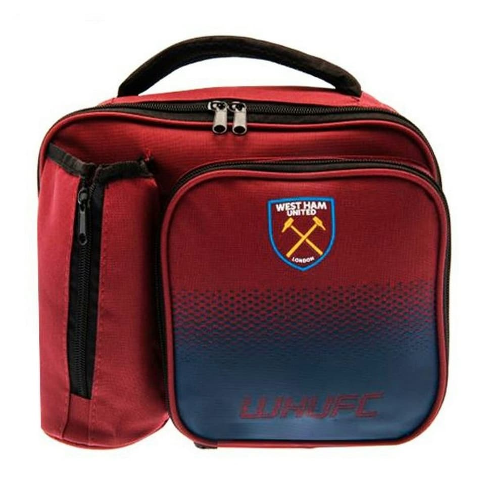 image 1 of West Ham United FC Fade Lunch Bag - Burgundy - One Size (UTSG17748)