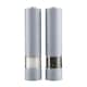 image 5 of Cooks Professional Electric Salt & Pepper Mill Set with Bamboo Base | Adjustable Grind Settings | Simple One-Button Operation | Matt Grey / Bamboo