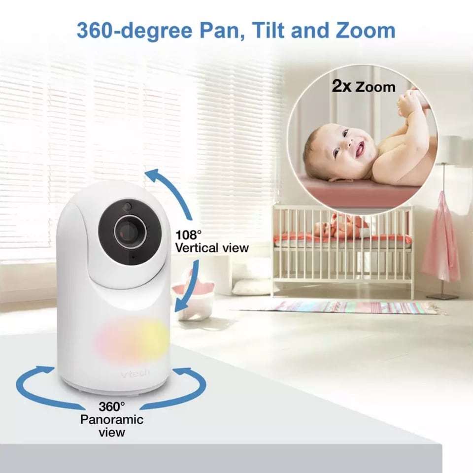 image 1 of VTech VM4263 3.5" Pan & Tilt Video Monitor