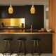 image 4 of Industrial and Contemporary Twisted Wire Mesh Metal Light Shade in Shiny Gold