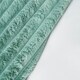 image 4 of BHS Jumbo Cord Throw with Plain Velvet Backing | Green | Green | 1