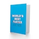 image 2 of Worlds Best Farter Typo Correction Fun Joke Fathers Day Dad Card