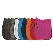 Rhinegold Elite Diamante Trim Saddle Cloth Pink | Size: Pony
Colour: Raspberry Pink