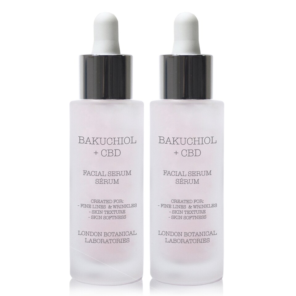 image 1 of London Botanical Laboratories 2 X Bakuchiol + CBD Serum 30ml