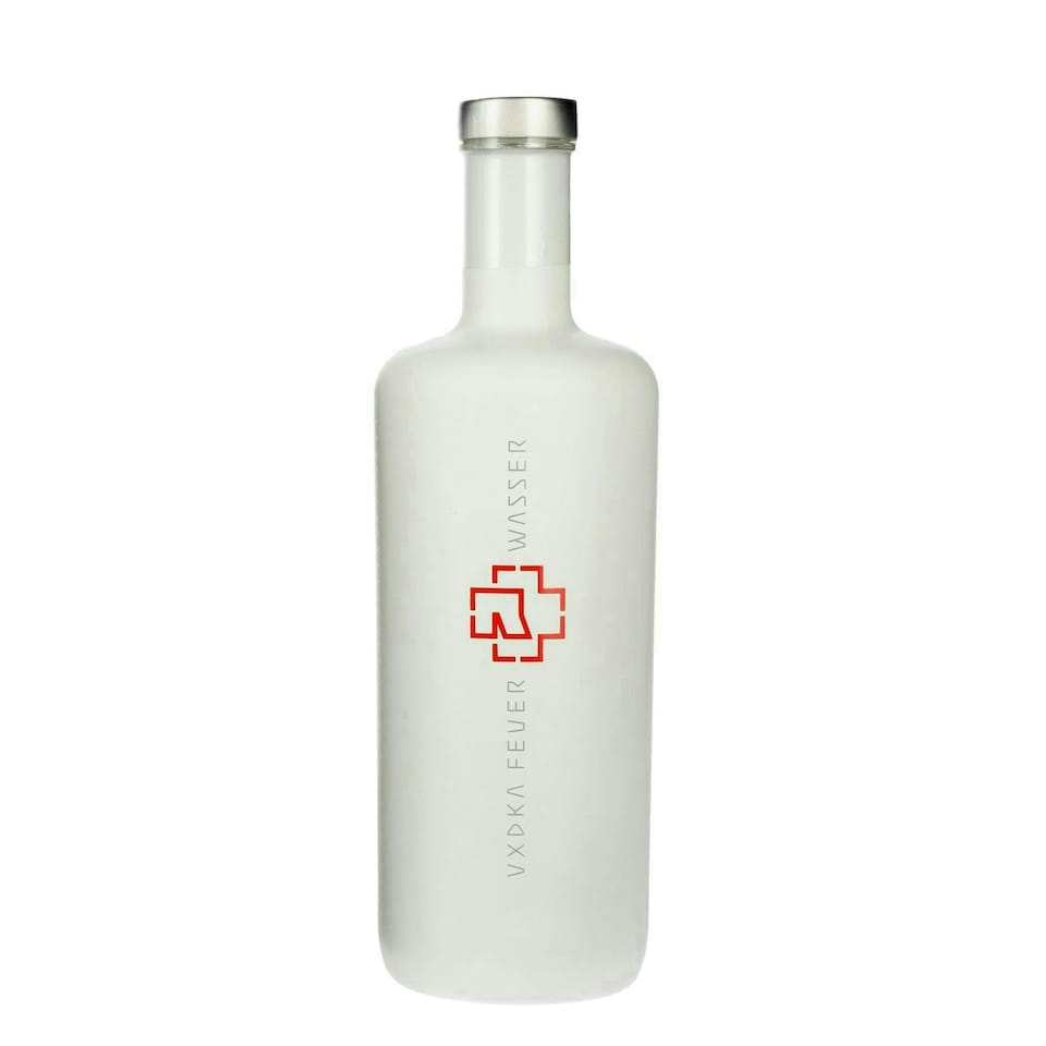 image 1 of Rammstein Vodka Feuer & Wasser White