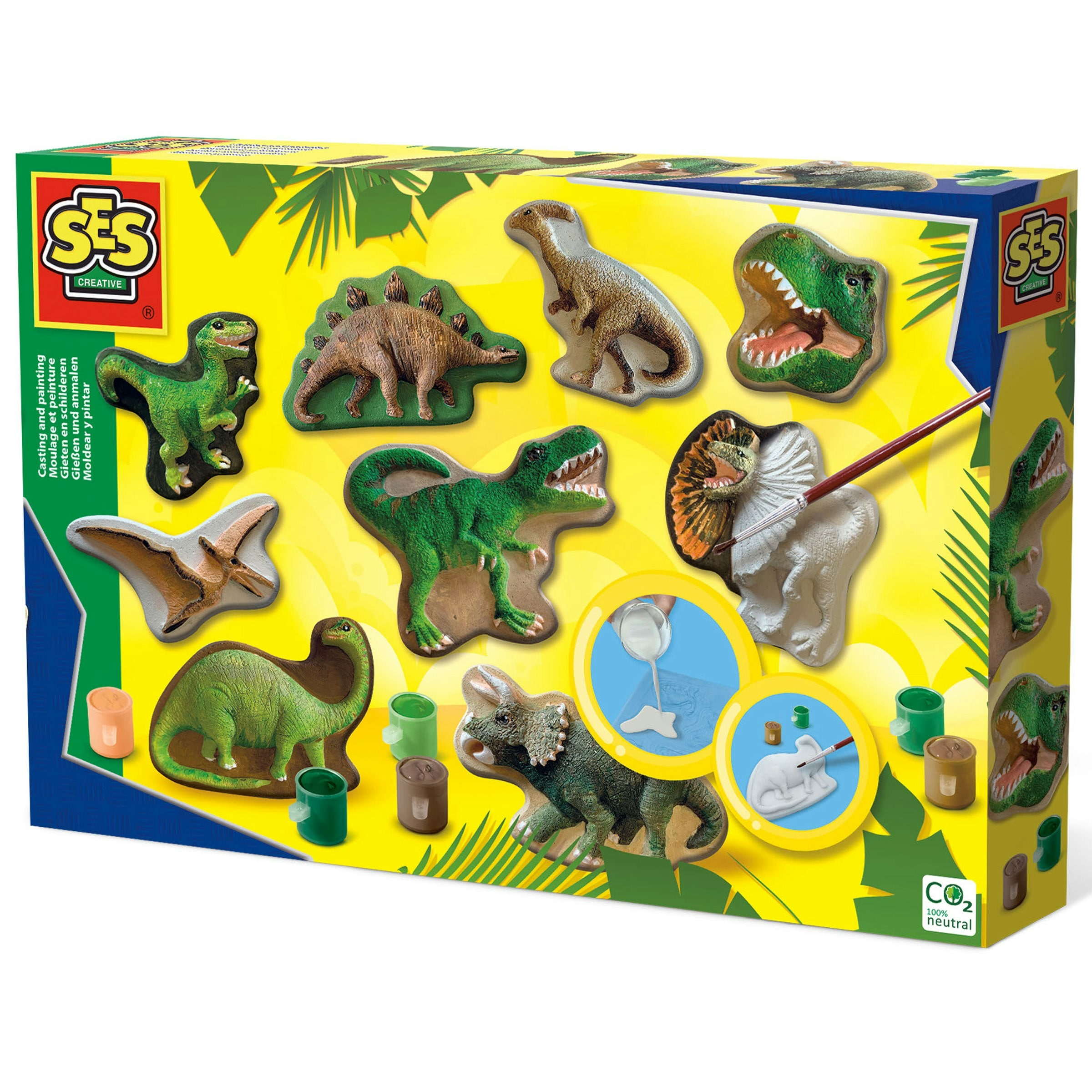 SES Creative Casting & Painting - Dinosaur World | Size: 1 Pack