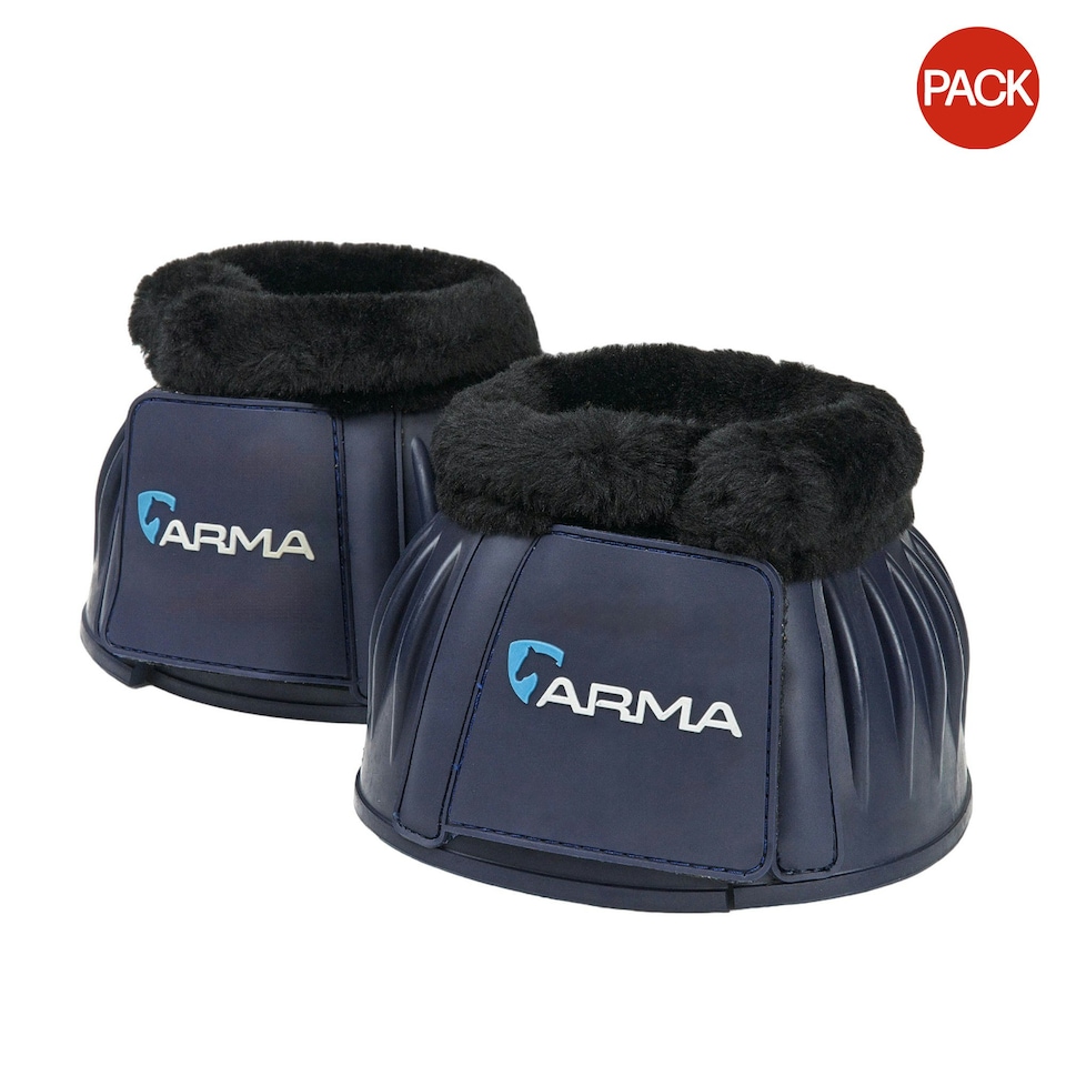 ARMA Horse Overreach Boots (Pack of 2) - Navy - X Full