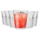 image 1 of Duralex Provence Drinking Glasses - 200ml Tumblers for Water, Juice - Pack of 6 Clear