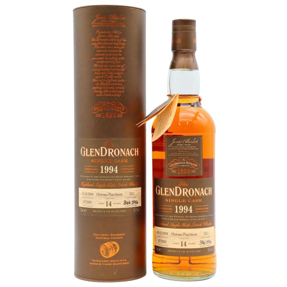 Glendronach - Single Cask No. 2311 1994 14 year old Whisky