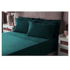 Belledorm Easycare Percale Platform Valance - Grey - Kingsize