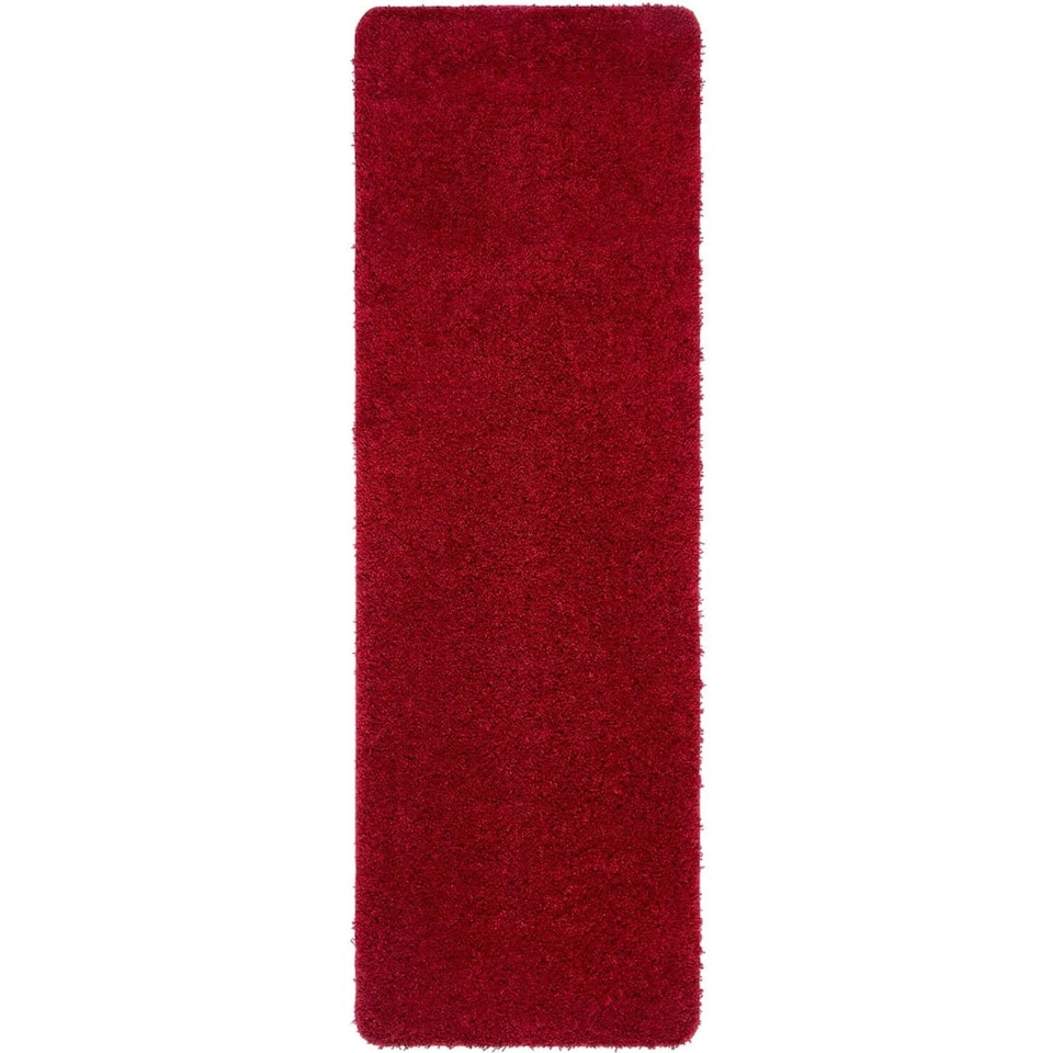 image 1 of Washable Non Slip Shaggy Floor Rug Soft Stain Resistant Plain