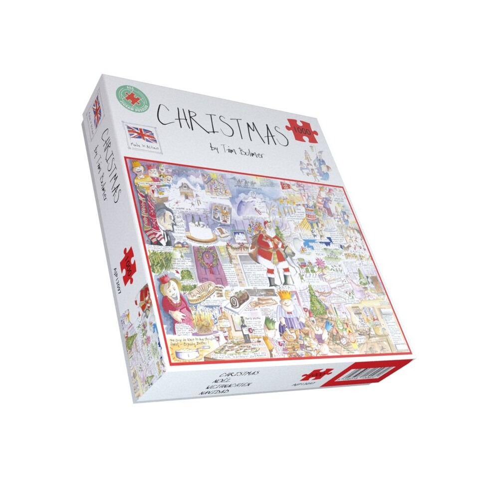 image 1 of Christmas - Tim Bulmer 1000 Piece Jigsaw Puzzle