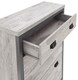image 7 of Boston 2 Tier 1 Drawer Shoe Cabinet | Grey | Grey