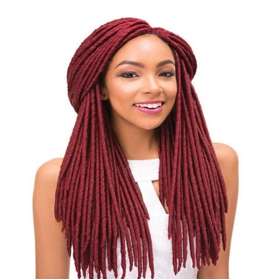 Janet Collection Janet Syn Mono Mambo Faux Locs Multi | 4 | 14 inch