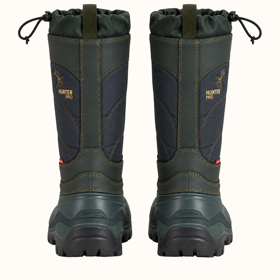 image 1 of Hunter Pro Men's Winter Boots Wool Lined Green Hunting Snow Boots EU48