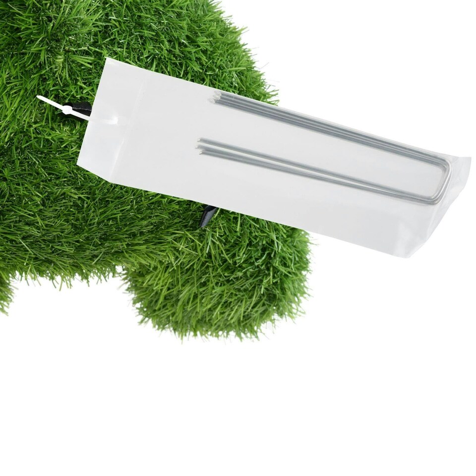 image 1 of True Products Artificial Grass Topiary Bear Indoor Outdoor Garden Lawn Event Office Wedding Decor