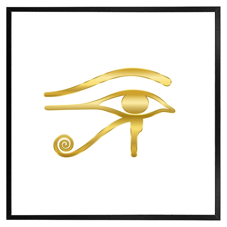 image 1 of Eye of horus (Picture Frame) Brown | L