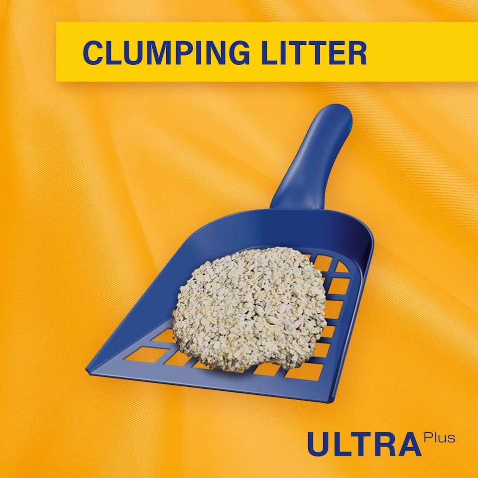 image 1 of 15L Catsan Ultra Clumping Odour Control Cat Litter 15 Litres (3x5L) Kitten