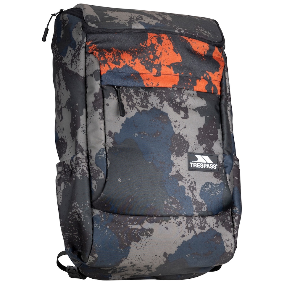 image 1 of Trespass Skail Casual Backpack | Grey | Grey/Blue/Black | One Size | 1