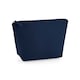 image 1 of Bagbase Felt Accessory Bag - Navy - 18cm x 9cm x 19cm