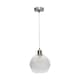 image 2 of Carss - Satin Nickel Ceiling Pendant Flex Suspension Kit for Shades | Chrome | Satin nickel plate | Small | 1