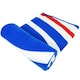 image 1 of Rangers FC Pulse Fleece Blanket - Blue/Red/White - 150cm x 125cm