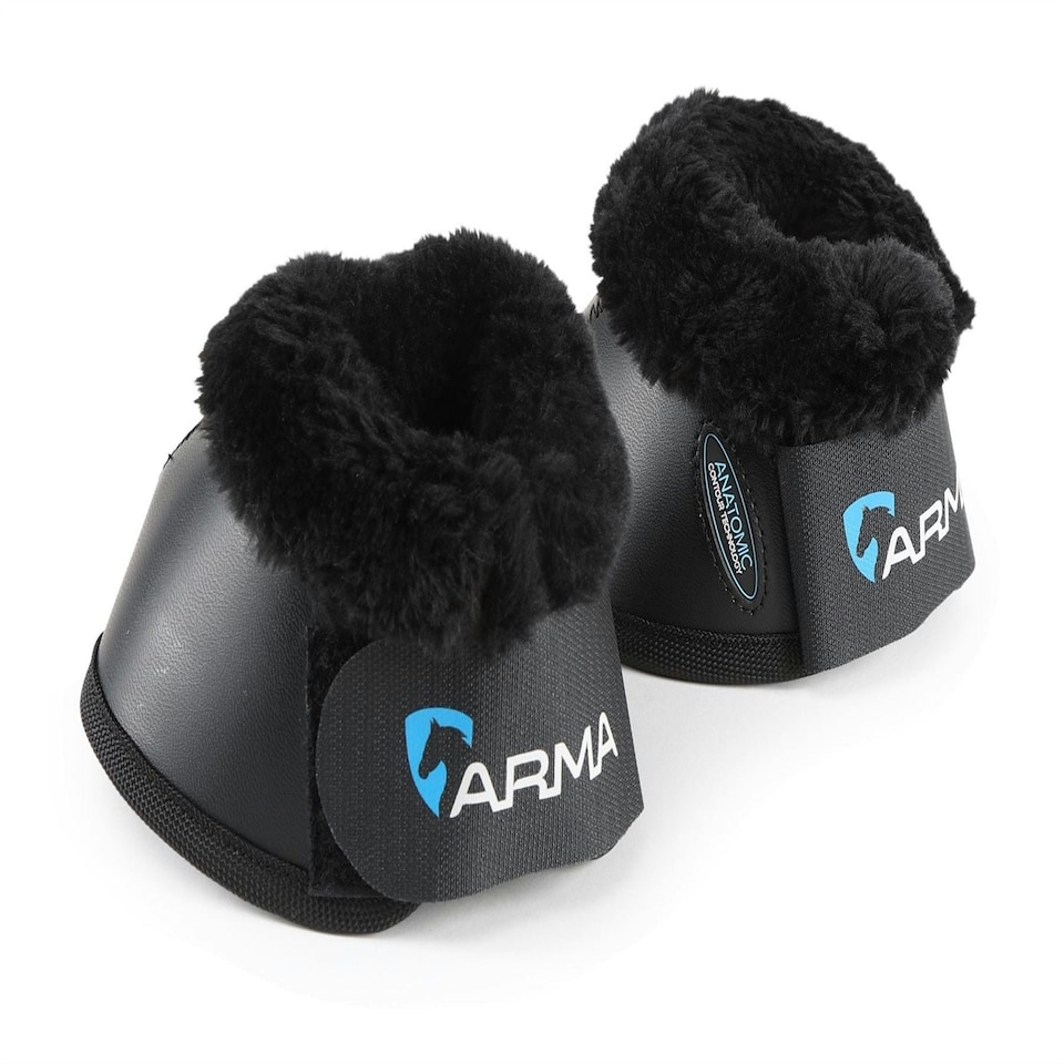 image 1 of Shires Arma Anatomic Comfort Over Reach Boots Black | Size: Full
Colour: Black