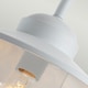 image 3 of Klampenborg Outdoor Dome Wall Lamp White, IP44