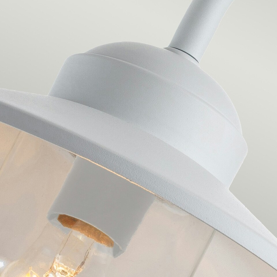 image 1 of Klampenborg Outdoor Dome Wall Lamp White, IP44