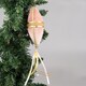 image 6 of 3Pcs Light Pink Nut Bauble Decorations 7x30cm - Christmas Tree Hanging Decorations Ornaments