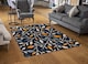 image 2 of Geometric Abstract Designer Rug | Multi