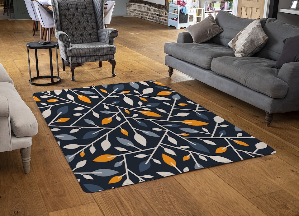 image 1 of Geometric Abstract Designer Rug | Multi