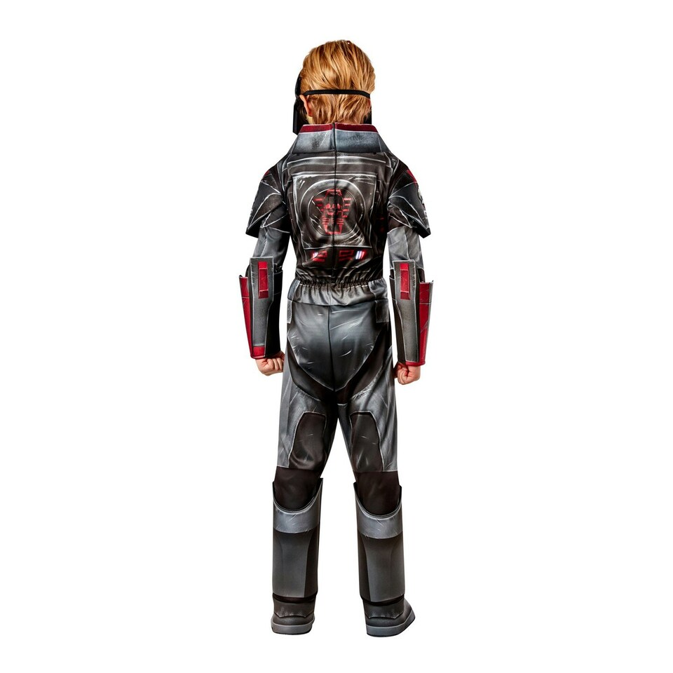image 1 of Star Wars: The Bad Batch Childrens/Kids Deluxe Wrecker Costume - Grey - S S